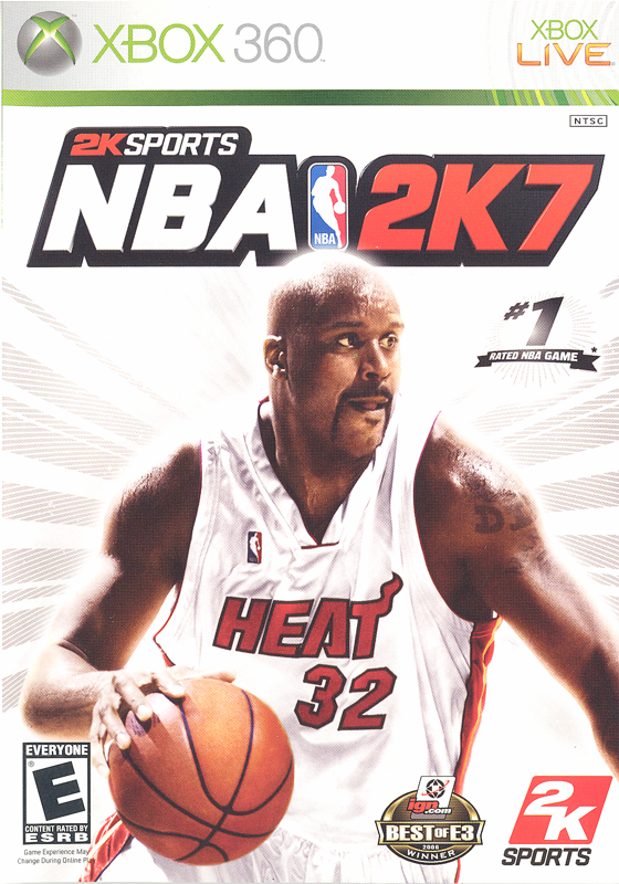 NBA 2K7 box art for Xbox